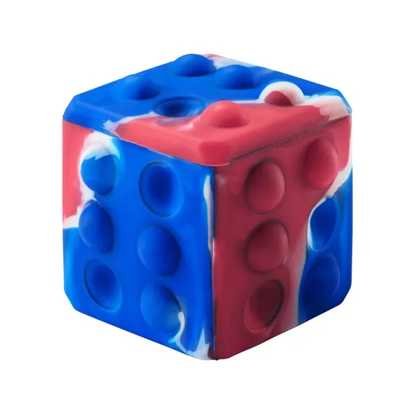 Push Pop Bubble Cube Fidget Sensory Toy... from ASI 79530 Prime Line