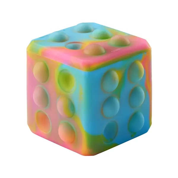 Push Pop Bubble Cube Fidget Sensory Toy... from ASI 79530 Prime Line