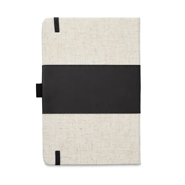 5.625" x 8.375" x 0.5" polyurethane and heathered fabric 80 page... from ASI 79530 Prime Line