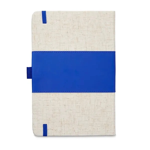 5.625" x 8.375" x 0.5" polyurethane and heathered fabric 80 page... from ASI 79530 Prime Line