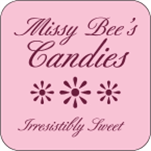 2" x 2" decal made of removable white vinyl with round... from ASI 89910 Stouse, LLC