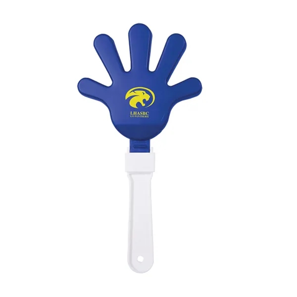 Hand shaped clapper noisemaker with customization options.... from ASI 79530 Prime Line