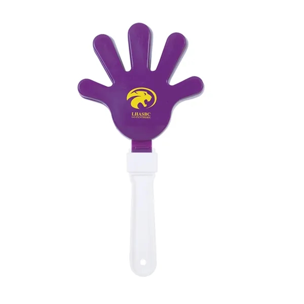 Hand shaped clapper noisemaker with customization options.... from ASI 79530 Prime Line