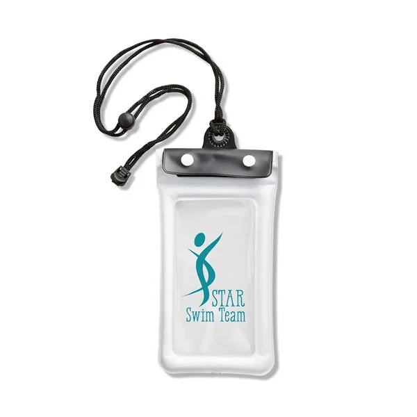 4.3124" x 9.75" x 0.25" floating PVC water-resistant smartphone pouch with... from ASI 79530 Prime Line