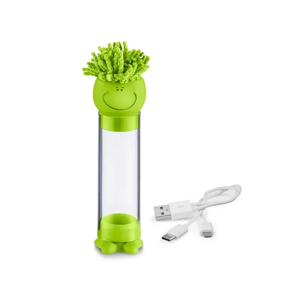 5.5" x 1.5" MopToppers® AS plastic, silicone and microfiber charging cable... from ASI 79530 Prime Line