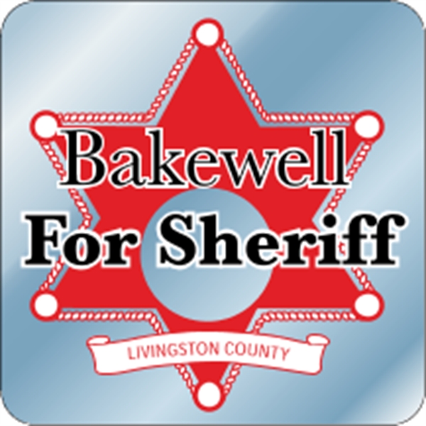 3" x 3" chrome polyester decal with round corners and one... from ASI 89910 Stouse, LLC