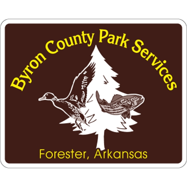 5" x 4" white vinyl decal with round corners and one... from ASI 89910 Stouse, LLC