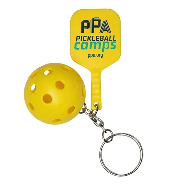 Pickleball Keychain is fun and functional accessory is the perfect way... from ASI 62660 Innovation Line