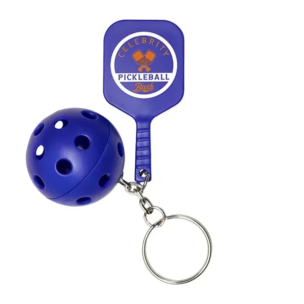 Pickleball Keychain is fun and functional accessory is the perfect way... from ASI 62660 Innovation Line