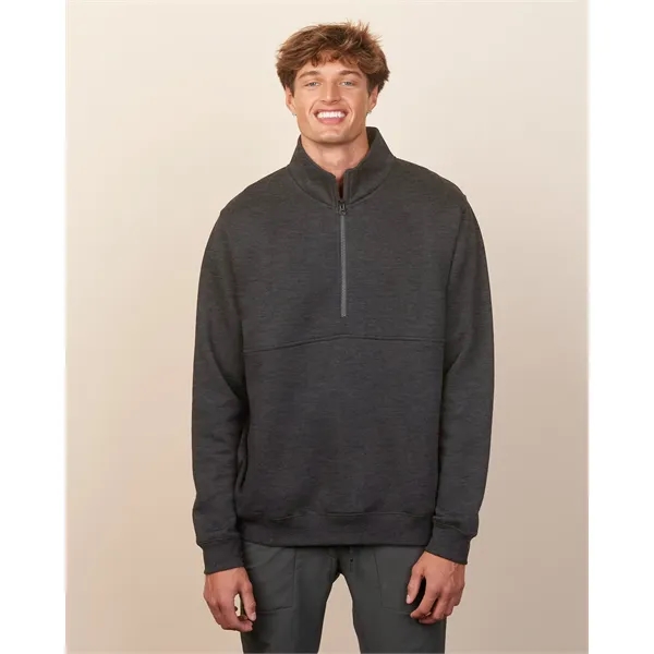 9 oz unisex tournament half zip in cotton-rich fleece with a... from ASI 72657 Active Life Promo / Active Life