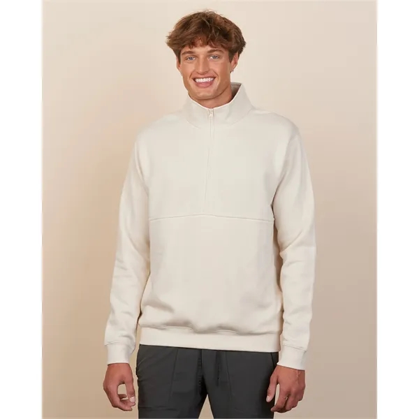 9 oz unisex tournament half zip in cotton-rich fleece with a... from ASI 72657 Active Life Promo / Active Life