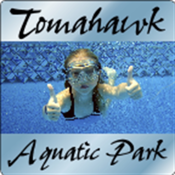 2" x 2" chrome polyester decal with rounded corners and four... from ASI 89910 Stouse, LLC