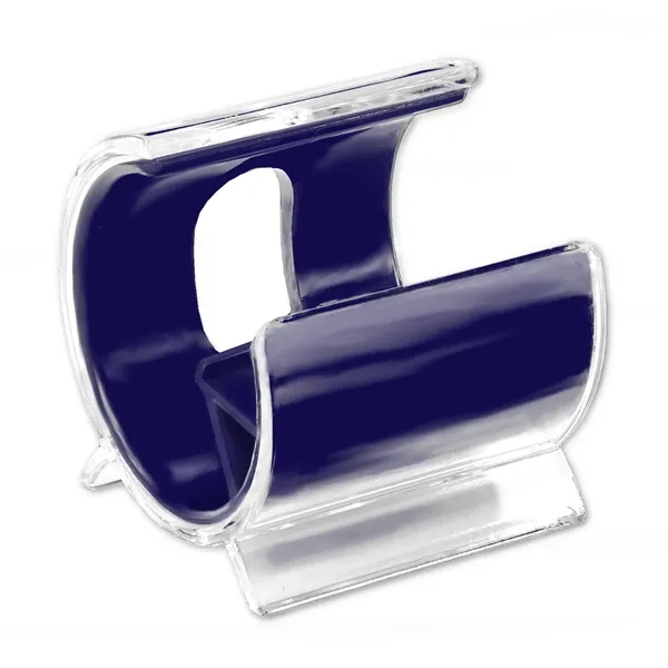 Curved cell phone holder with customization and color options.... from ASI 68507 The Magnet Group / Innovations by Magnet™