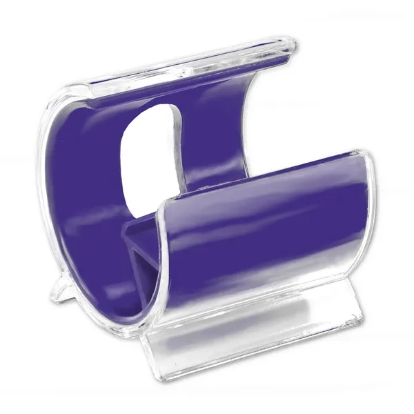 Curved cell phone holder with customization and color options.... from ASI 68507 The Magnet Group / Innovations by Magnet™