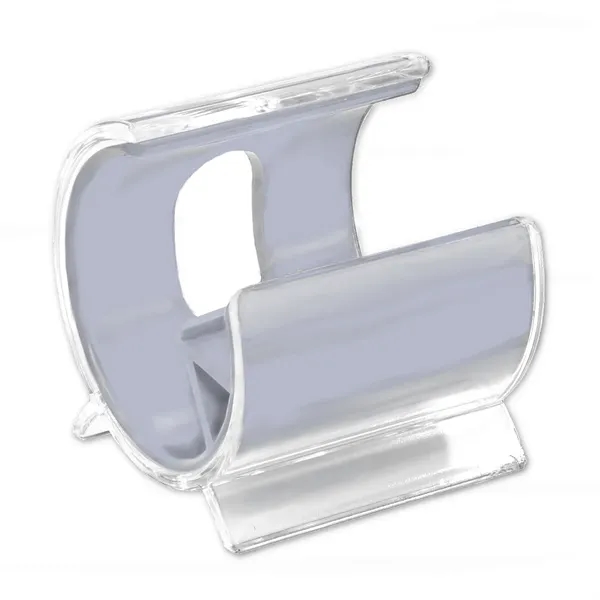 Curved cell phone holder with customization and color options.... from ASI 68507 The Magnet Group / Innovations by Magnet™