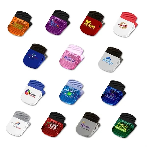 Jumbo magnetic power clip with real rubber handles and hole in... from ASI 68507 The Magnet Group / Innovations by Magnet™