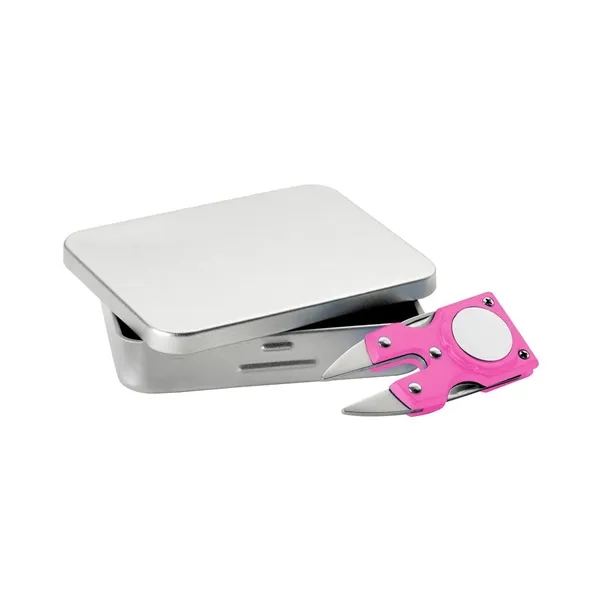 Golf Pro tool with divot fixer, magnetic ball marker, file, knife,... from ASI 68507 The Magnet Group / Innovations by Magnet™