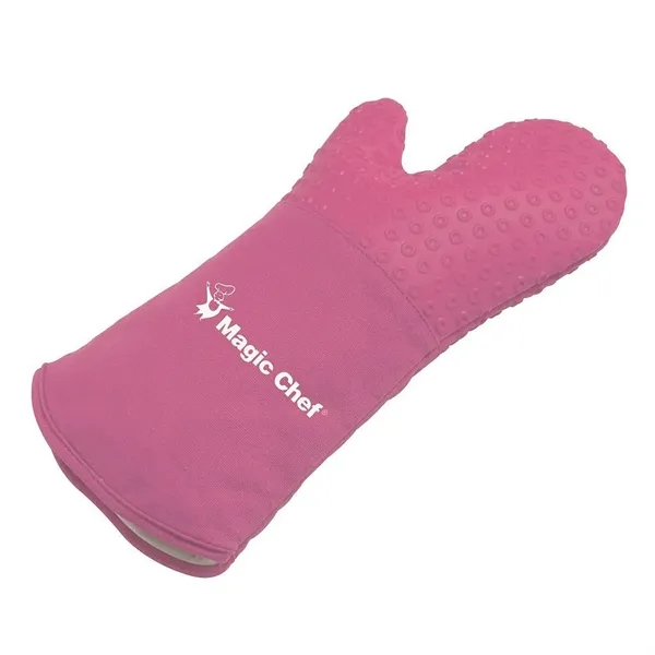 14.5" x 5.13" x 1" oven mitt that's made of silicone.... from ASI 68507 The Magnet Group / Innovations by Magnet™