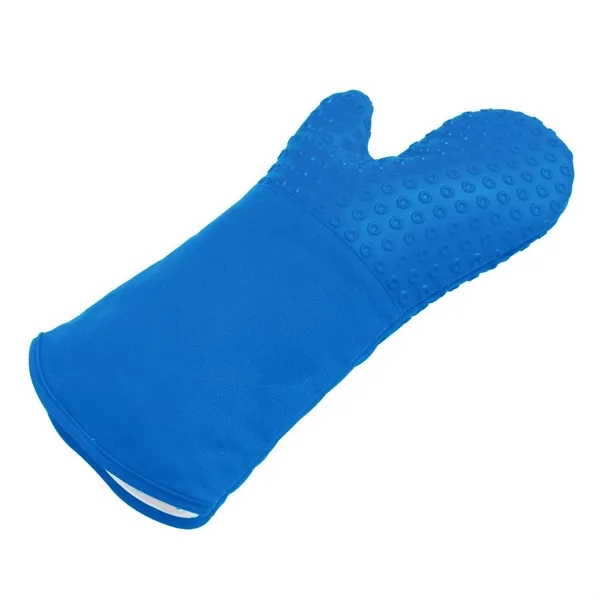 14.5" x 5.13" x 1" oven mitt that's made of silicone.... from ASI 68507 The Magnet Group / Innovations by Magnet™