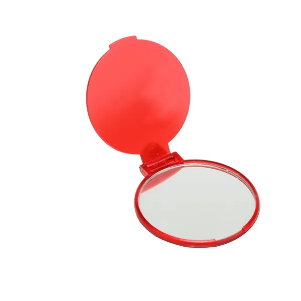 Round, ultra-thin compact mirror with customization.... from ASI 68507 The Magnet Group / Innovations by Magnet™