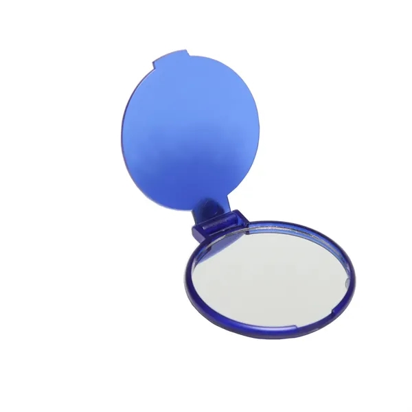 Round, ultra-thin compact mirror with customization.... from ASI 68507 The Magnet Group / Innovations by Magnet™