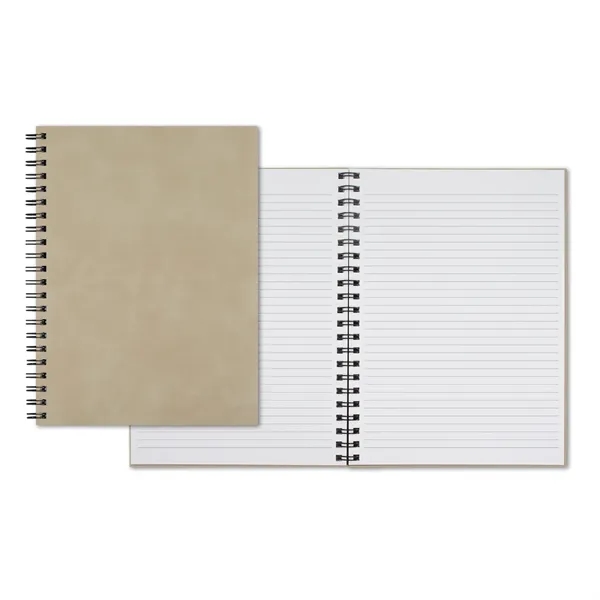 WireO Chia Grande XL White Lined Pg Journal... from ASI 68507 The Magnet Group / Castelli