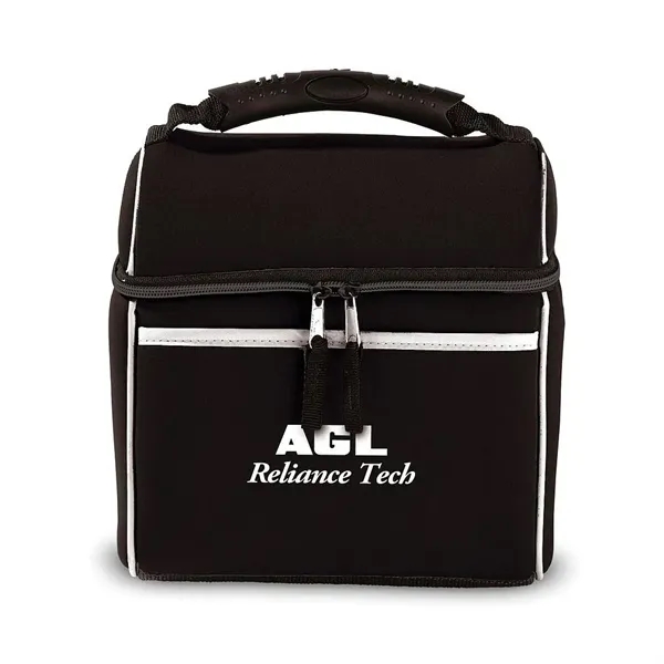 Cooler with main compartment that can hold six 12 oz. cans.... from ASI 68507 The Magnet Group / The Bag Factory®