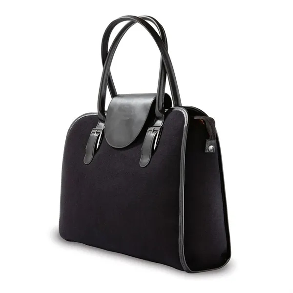 Computer tote with padded section for 15" laptops.... from ASI 68507 The Magnet Group / The Bag Factory®