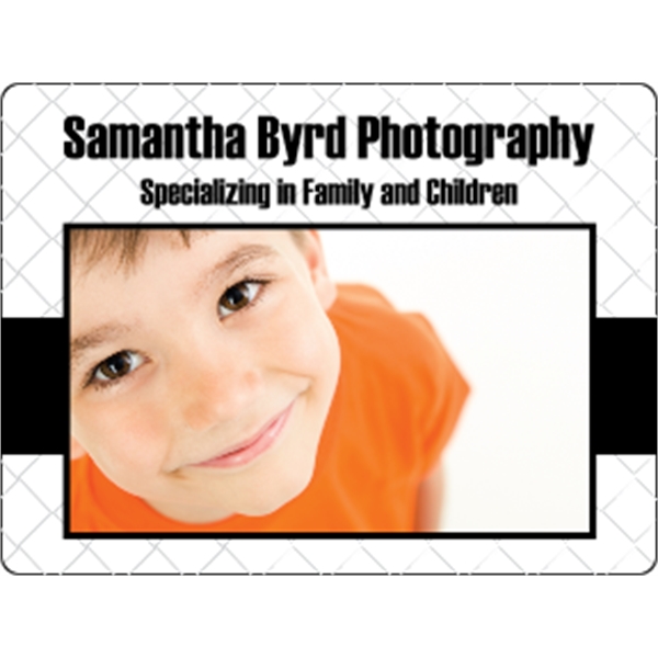 4" x 3" decal with white static stick backing, round corners... from ASI 89910 Stouse, LLC