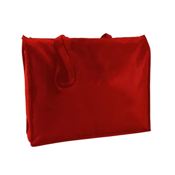 16" x 19" x 5" non-woven tote bag with zippered closure... from ASI 68507 The Magnet Group / The Bag Factory®