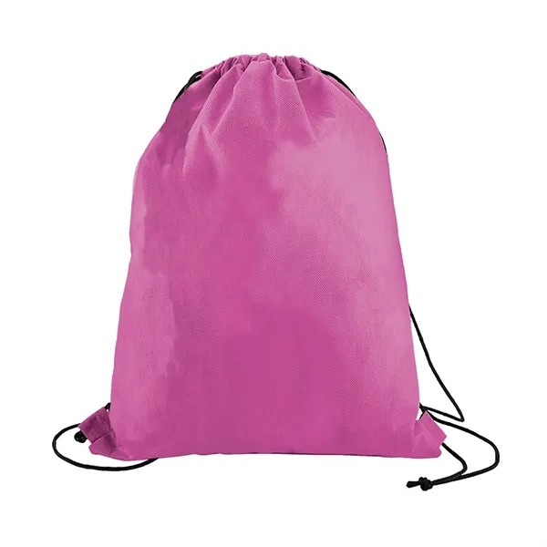 18" x 14" non-woven backpack with drawstring closure.... from ASI 68507 The Magnet Group / The Bag Factory®