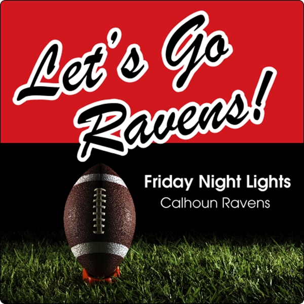 7" x 7" white vinyl decal with rounded corners and four... from ASI 89910 Stouse, LLC