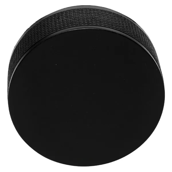 Hockey puck stress relief ball plus 1 color silkscreen imprint on... from ASI 37218 Athena Promo (tm)