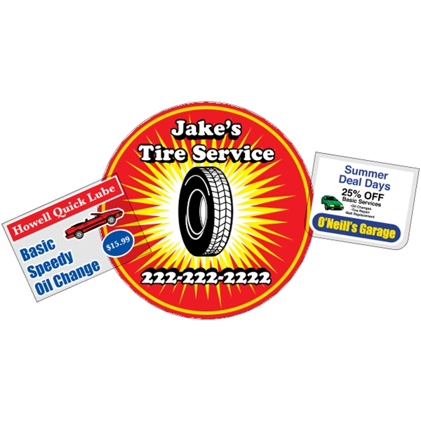 Clear static stick decal (static on face) are intended for indoor... from ASI 89910 Stouse, LLC