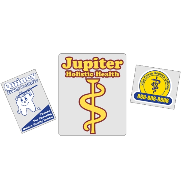 Clear static stick decal (static on face) are intended for indoor... from ASI 89910 Stouse, LLC