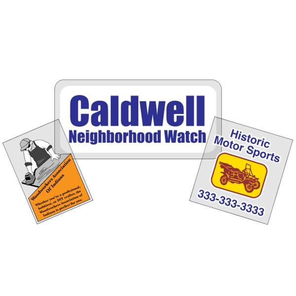 Clear static stick decal (static on face) are intended for indoor... from ASI 89910 Stouse, LLC