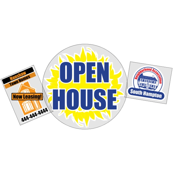 Clear static stick decal (static on face) are intended for indoor... from ASI 89910 Stouse, LLC