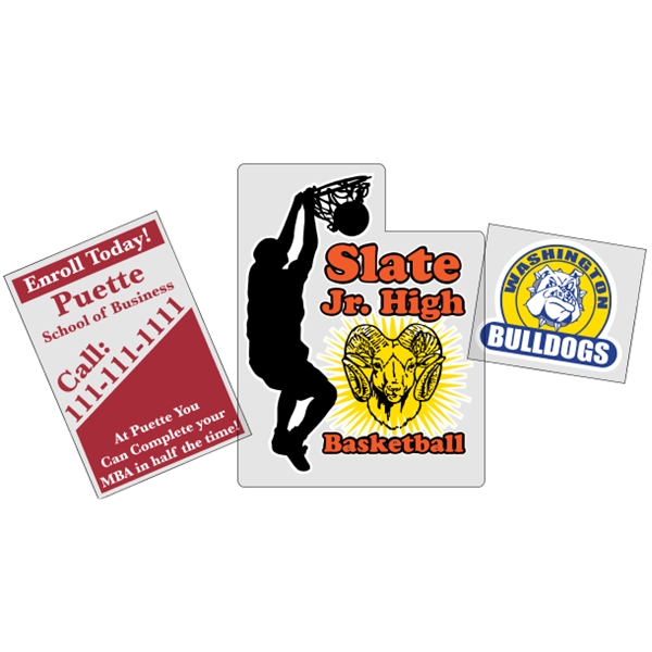 Clear static stick decal (static on face) are intended for indoor... from ASI 89910 Stouse, LLC