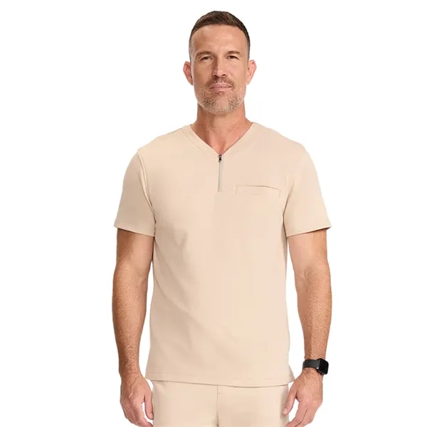 SPI - Medelita - Men's 3-Pocket Ponte Quarter Zip V-Neck ...... from ASI 86018 Scrub Authority