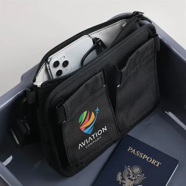 Luggage handle caddy holds drinks and essentials-transforms your suitcase into a... from ASI 61966 HPG / OrigAudio