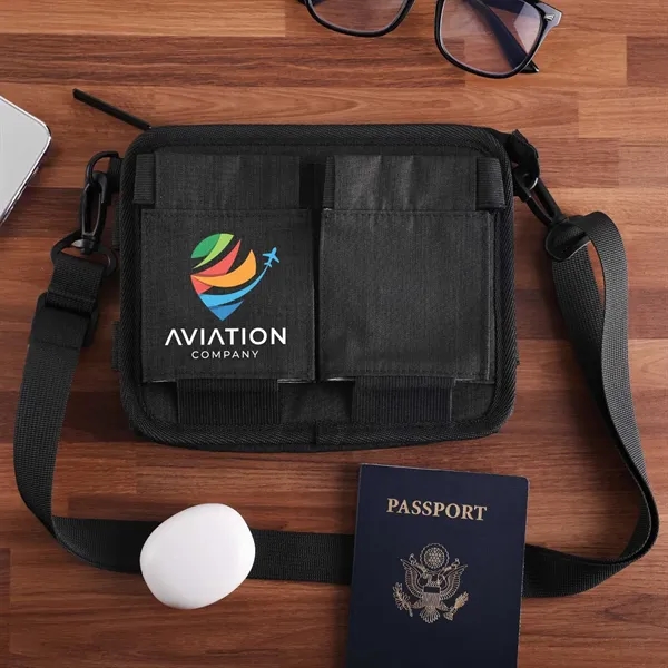 Luggage handle caddy holds drinks and essentials-transforms your suitcase into a... from ASI 61966 HPG / OrigAudio