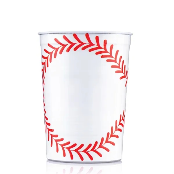 16 ounce recyclable stainless steel cup with assorted 3D sports motifs.... from ASI 57800 Gordon Sinclair / Gordon Sinclair®