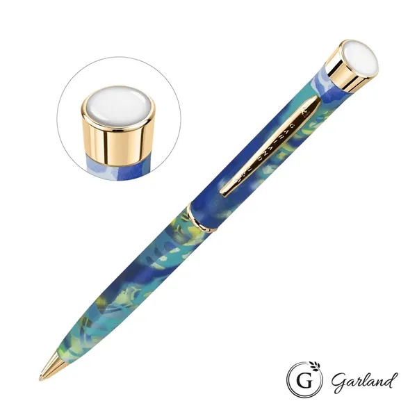 Garland® Liberty Custom Hydrodipped Ballpoint Pen - Gold Accent... from ASI 84592 St Regis Group