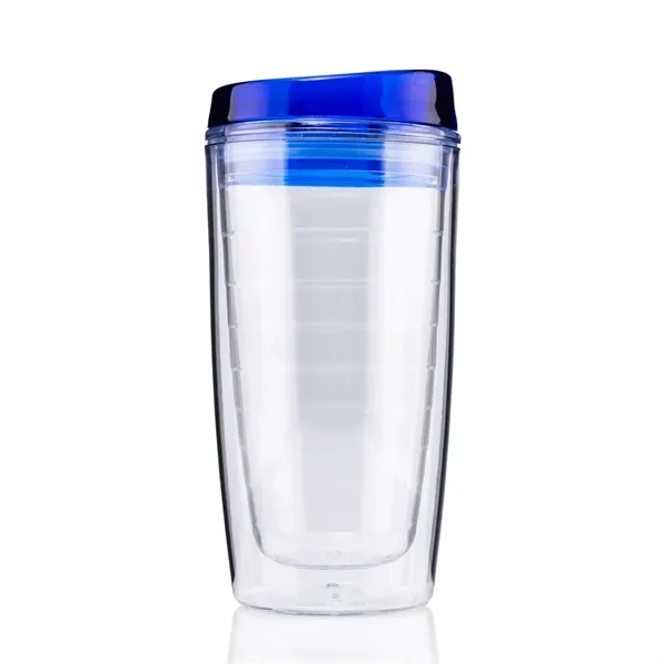 14 ounce double wall acrylic tumbler with pop-on lid and iridescent... from ASI 57800 Gordon Sinclair / Gordon Sinclair®