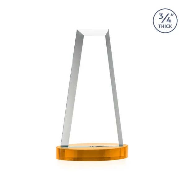 The elegant Imperial Award reflects a 0.75" thick Starfire Crystal tower... from ASI 84592 St Regis Group / St Regis