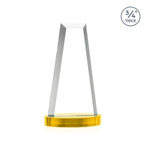 The elegant Imperial Award reflects a 0.75" thick Starfire Crystal tower... from ASI 84592 St Regis Group / St Regis