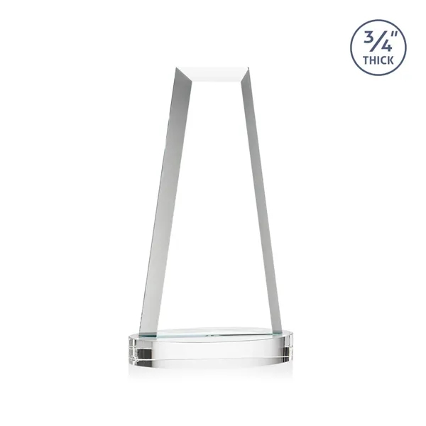 The elegant Imperial Award reflects a 0.75" thick Starfire Crystal tower... from ASI 84592 St Regis Group / St Regis