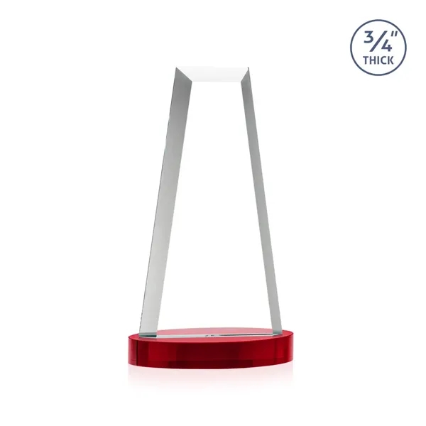 The elegant Imperial Award reflects a 0.75" thick Starfire Crystal tower... from ASI 84592 St Regis Group / St Regis