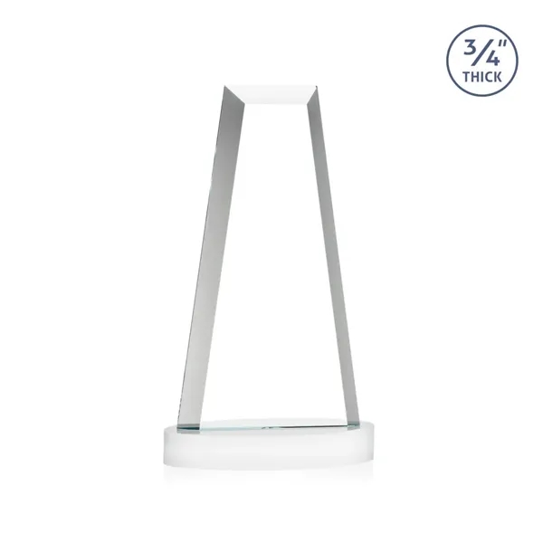 The elegant Imperial Award reflects a 0.75" thick Starfire Crystal tower... from ASI 84592 St Regis Group / St Regis