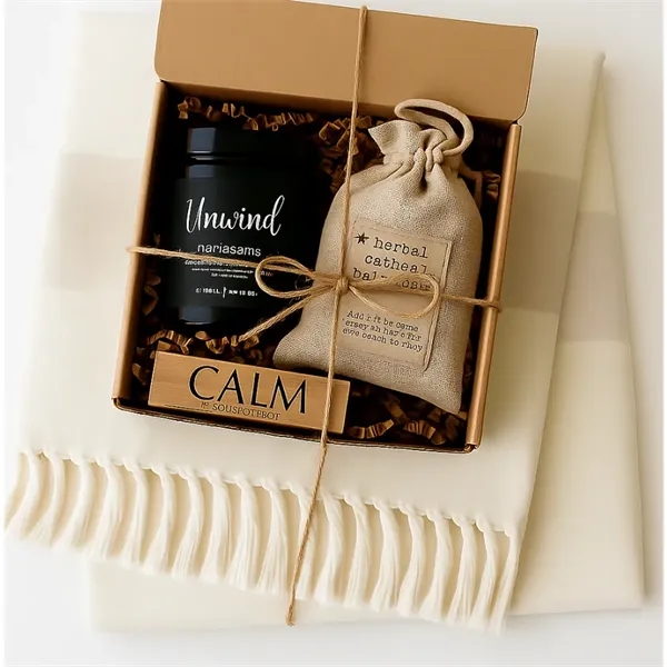 Blanket and Spa Kit... from ASI 89971 Stuff A Mug